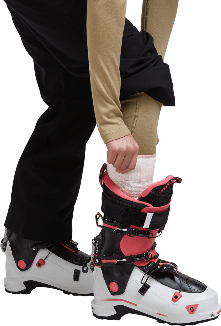Icebreaker Women's Merino Ski+ Medium Snow/Pink Quartz/Ether Icebreaker