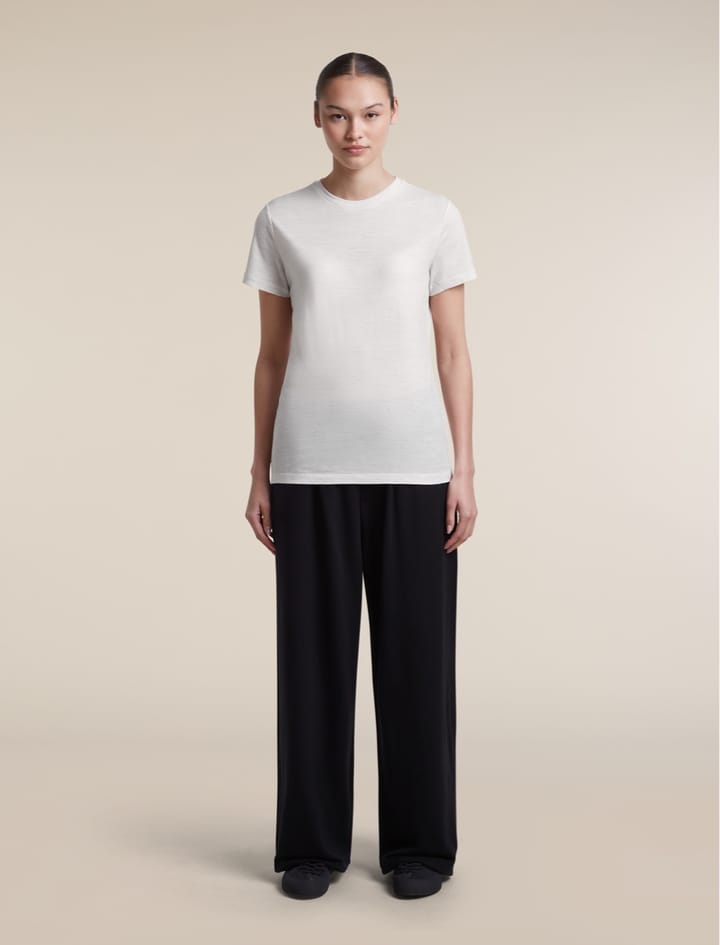 Icebreaker Women Merino 150 Tech Lite III SS Tee Ecru Hthr Icebreaker
