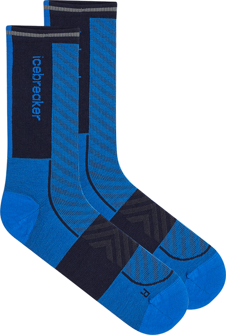 Icebreaker Men's Merino Run+ Ultralight Crew Lazurite/midnight Navy Icebreaker