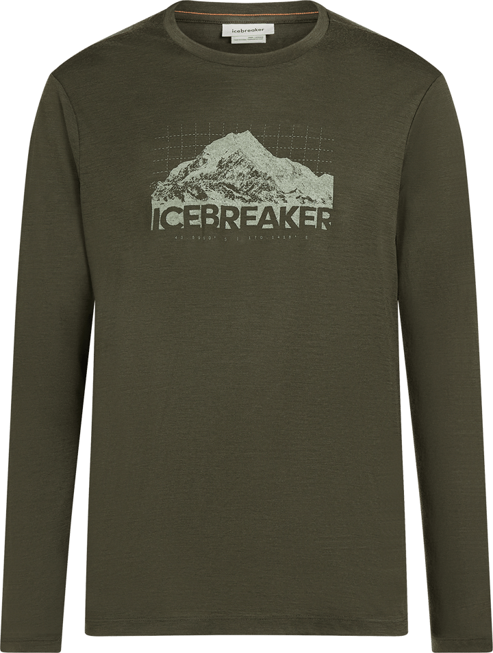Icebreaker Men's 150 Tech Lite Tee Aoraki Explorer Dk Loden Icebreaker