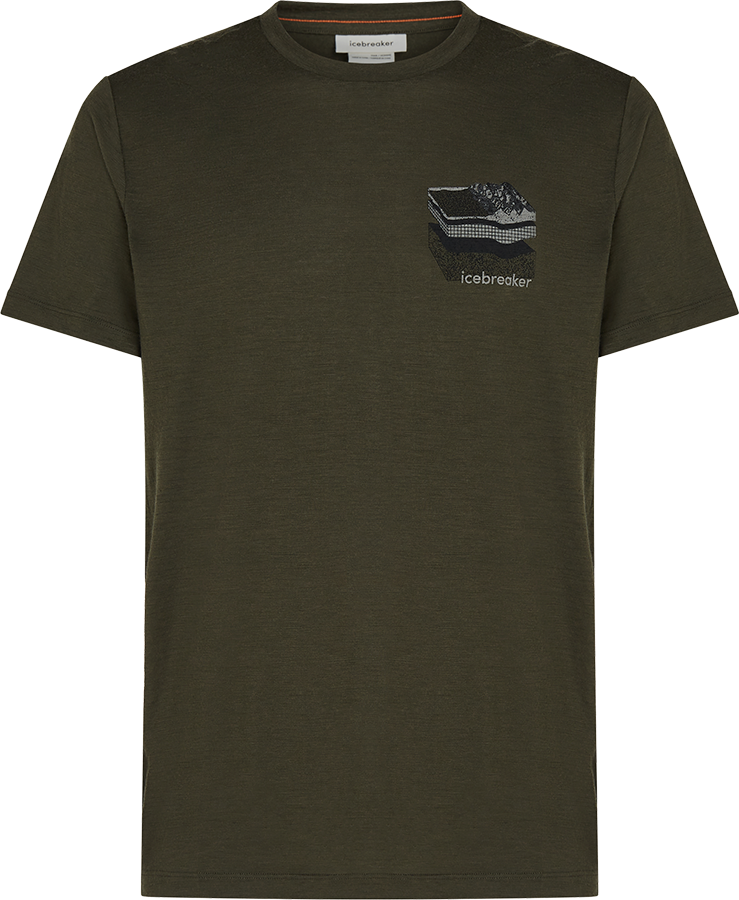 Icebreaker Men's Merino 150 Tech Lite Ss Tee Evolving Lay