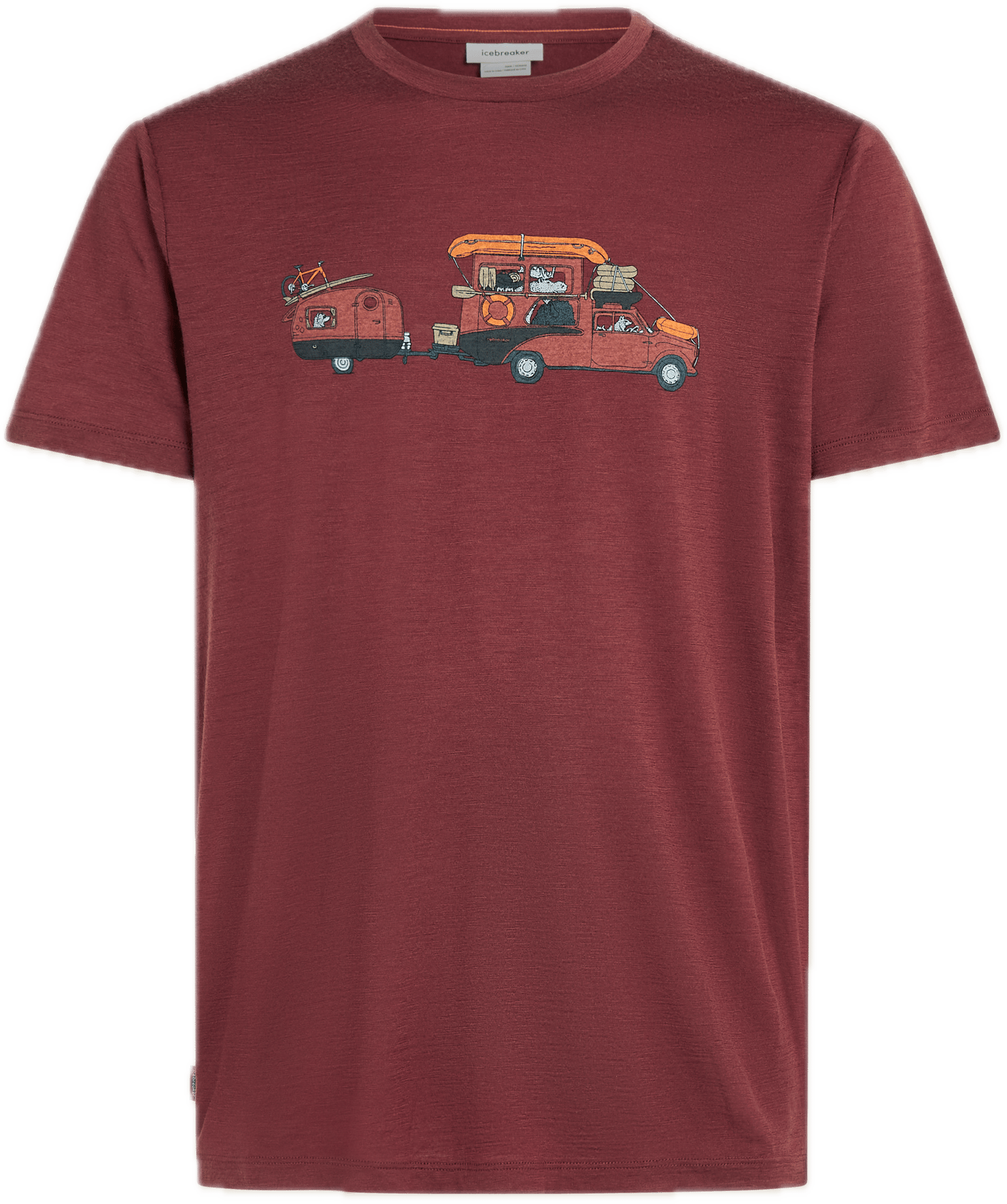Icebreaker Men Merino 150 Tech Lite SS Tee Transportage Port