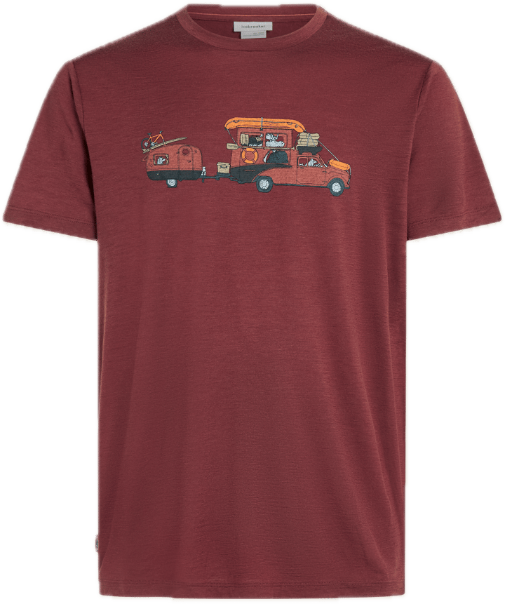 Icebreaker Men Merino 150 Tech Lite SS Tee Transportage Port Icebreaker