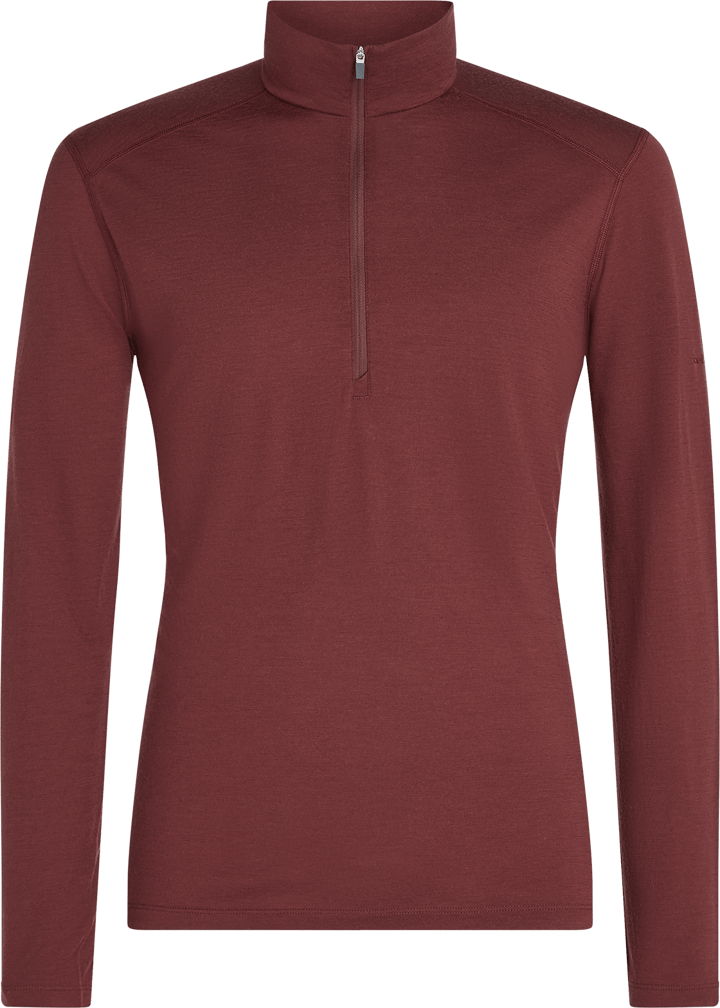 Icebreaker Men's 200 Oasis Long Sleeve Half Zip Port Icebreaker