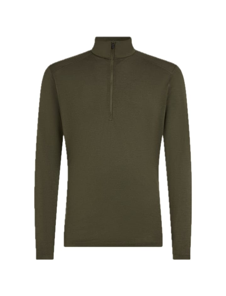 Icebreaker Men's 200 Oasis Longsleeve Half Zip Dk Loden Icebreaker