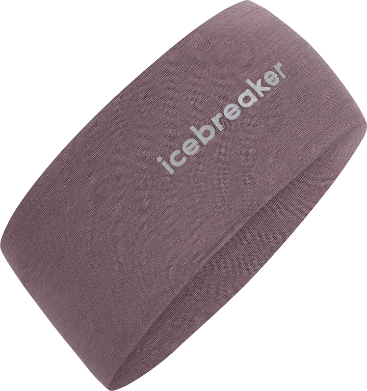Icebreaker Unisex 200 Oasis Headband Grey Plum Icebreaker