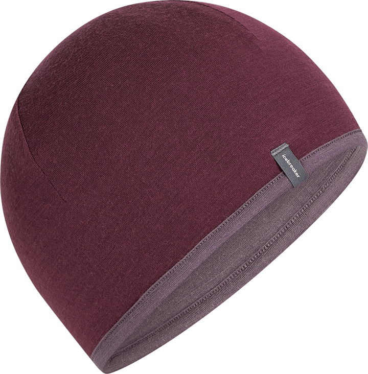 Icebreaker Unisex Pocket Hat Dk Berry/Grey Plum Icebreaker