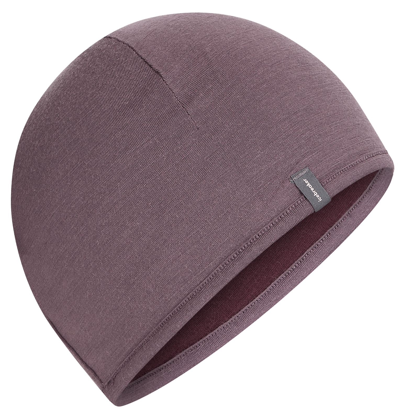 Icebreaker Unisex Pocket Hat Dk Berry/Grey Plum