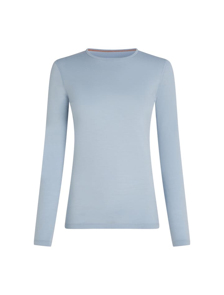 Icebreaker Women's 200 Oasis Long Sleeve Crewe Zinc Blue Icebreaker