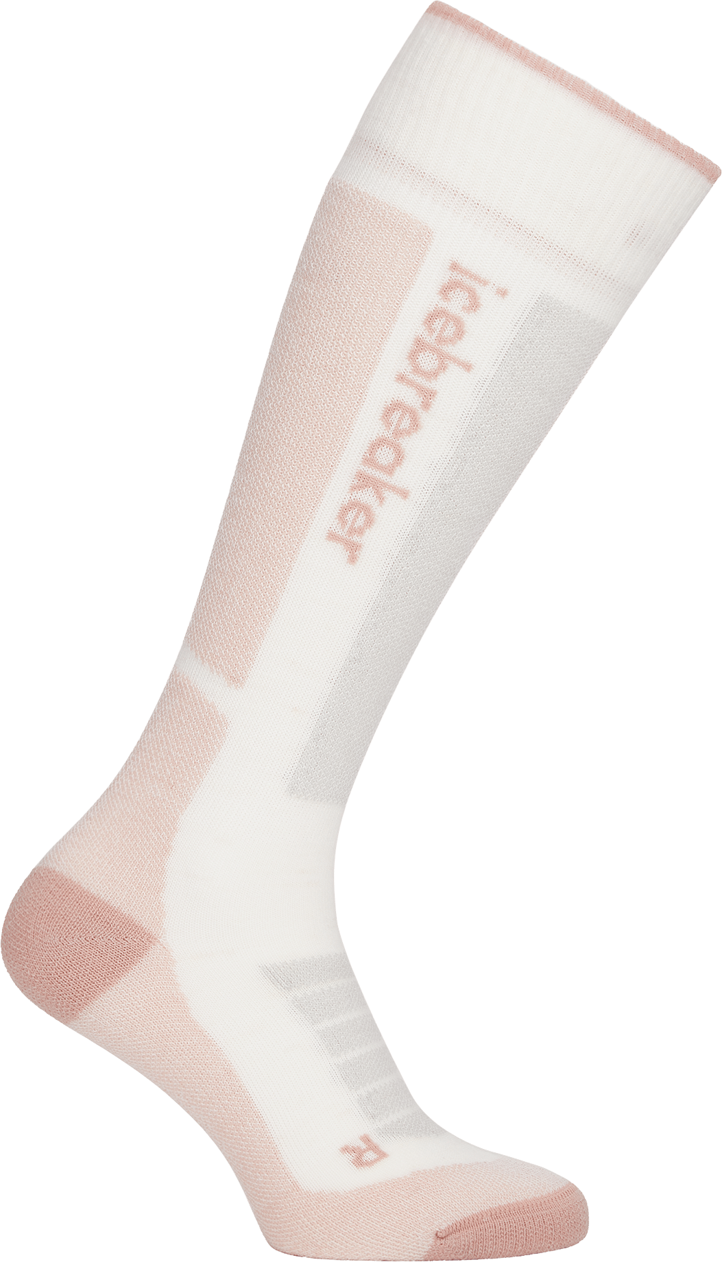 Icebreaker Women's Merino Ski+ Medium Snow/Pink Quartz/Ether