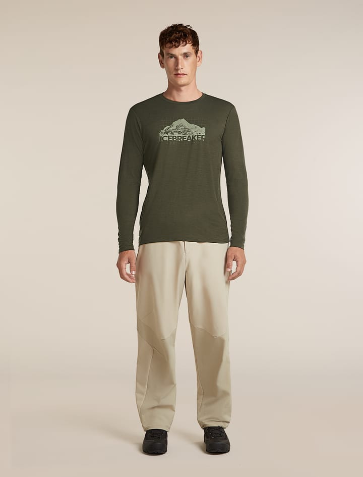 Icebreaker Men's 150 Tech Lite  Tee Aoraki Explorer Dk Loden Icebreaker