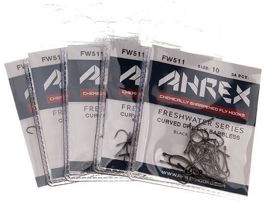 Ahrex Hooks Fw511 Curved Dry Fly Ahrex Hooks