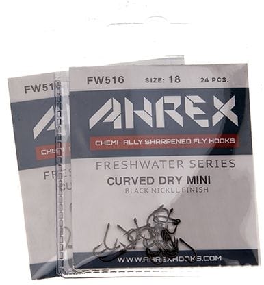 Ahrex Hooks Fw516 Curved Dry Mini Ahrex Hooks