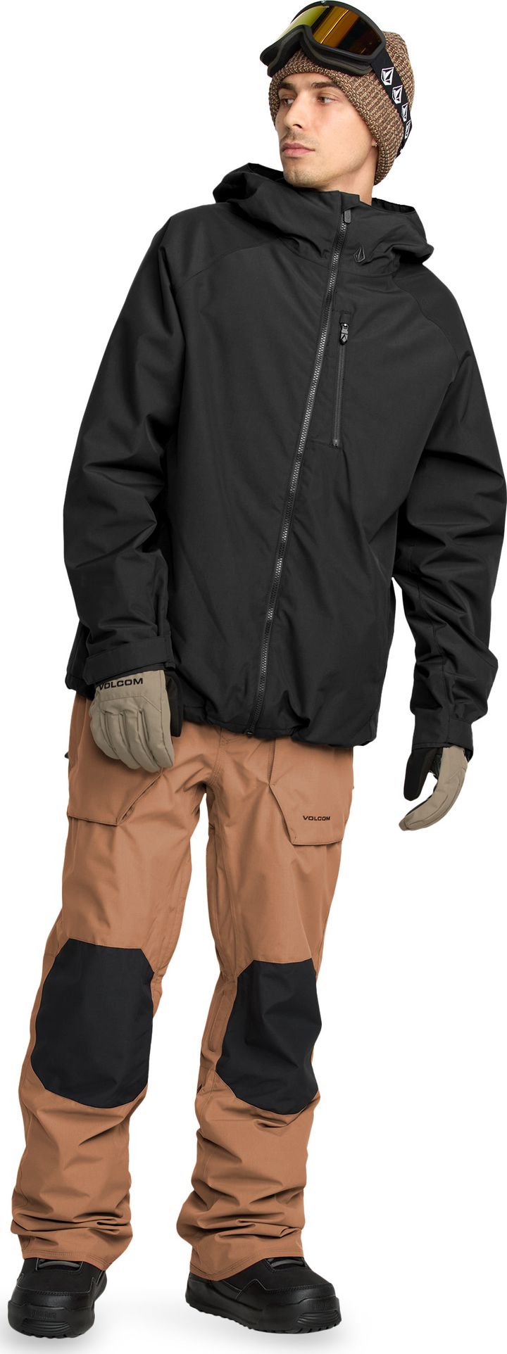 Volcom Men's 2836 Insulated Jacket Black Volcom