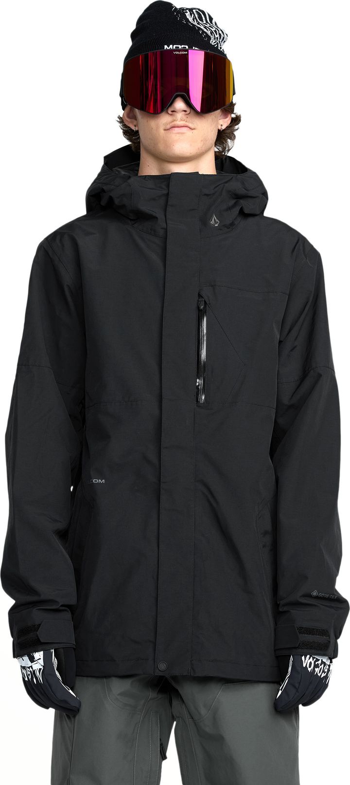 Volcom Men’s L GORE-TEX Jacket Black Volcom