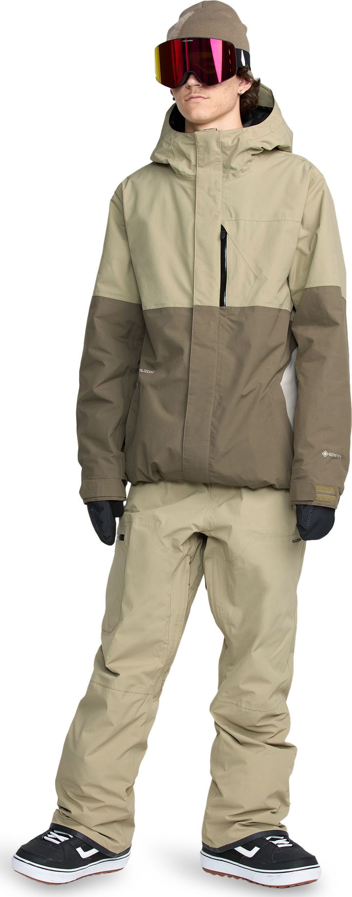 Volcom Men’s L GORE-TEX Jacket Moss Green Volcom