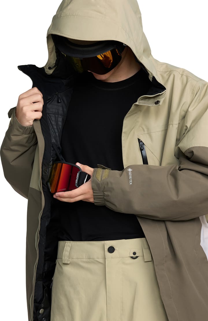 Volcom Men’s L GORE-TEX Jacket Moss Green Volcom