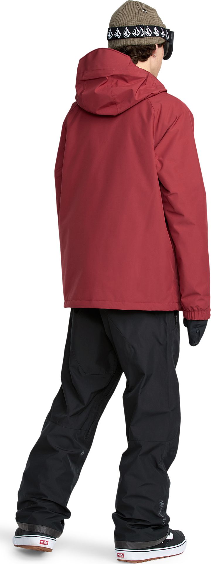 Volcom Men's Dua GORE-TEX Jacket Burnt Red Volcom