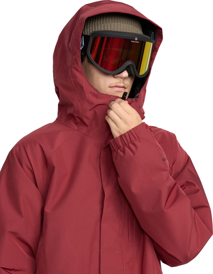 Volcom Men's Dua GORE-TEX Jacket Burnt Red Volcom