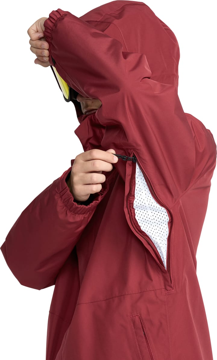 Volcom Men's Dua GORE-TEX Jacket Burnt Red Volcom