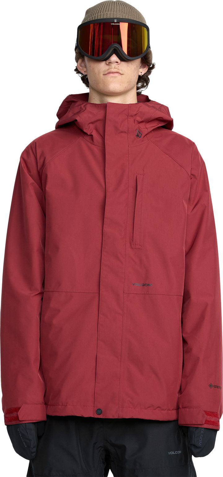 Volcom Men's Dua GORE-TEX Jacket Burnt Red Volcom