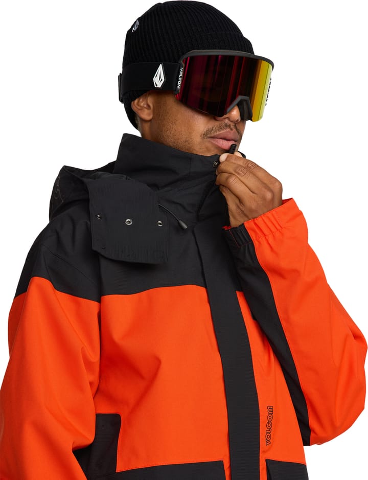 Volcom Men's Kleveland Jacket Orange Shock Volcom