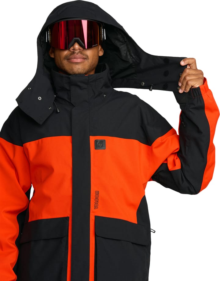 Volcom Men's Kleveland Jacket Orange Shock Volcom