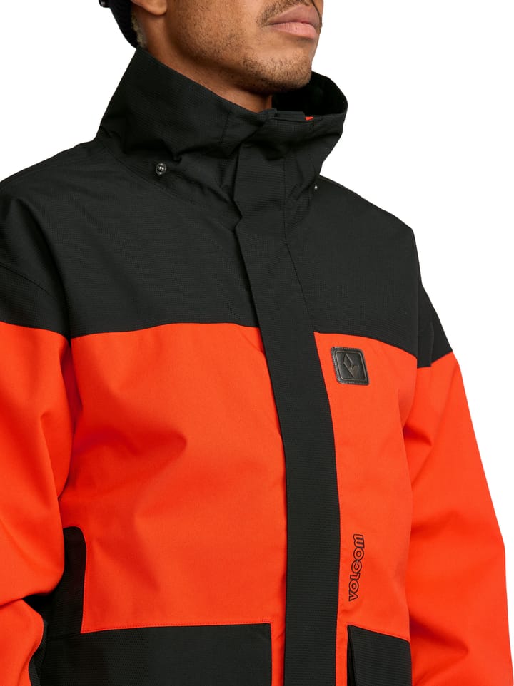 Volcom Men's Kleveland Jacket Orange Shock Volcom