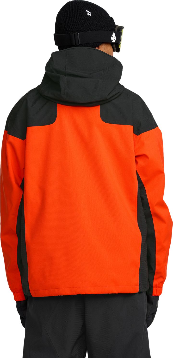 Volcom Men's Kleveland Jacket Orange Shock Volcom