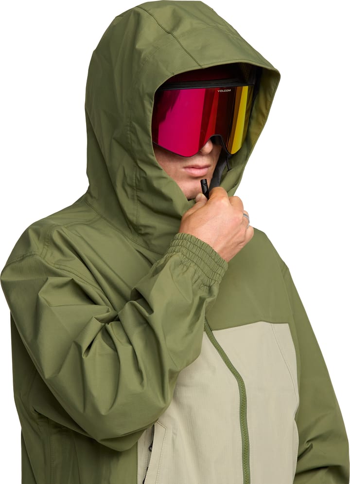 Volcom Men's Arthur 3L Jacket Dark Olive Volcom Volcom Men's Arthur 3L Jacket Dark Olive Volcom