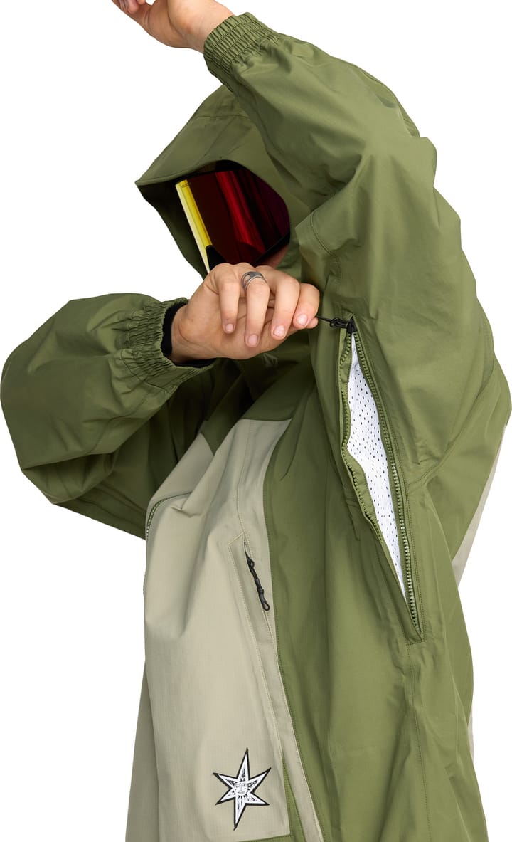 Volcom Men's Arthur 3L Jacket Dark Olive Volcom Volcom Men's Arthur 3L Jacket Dark Olive Volcom