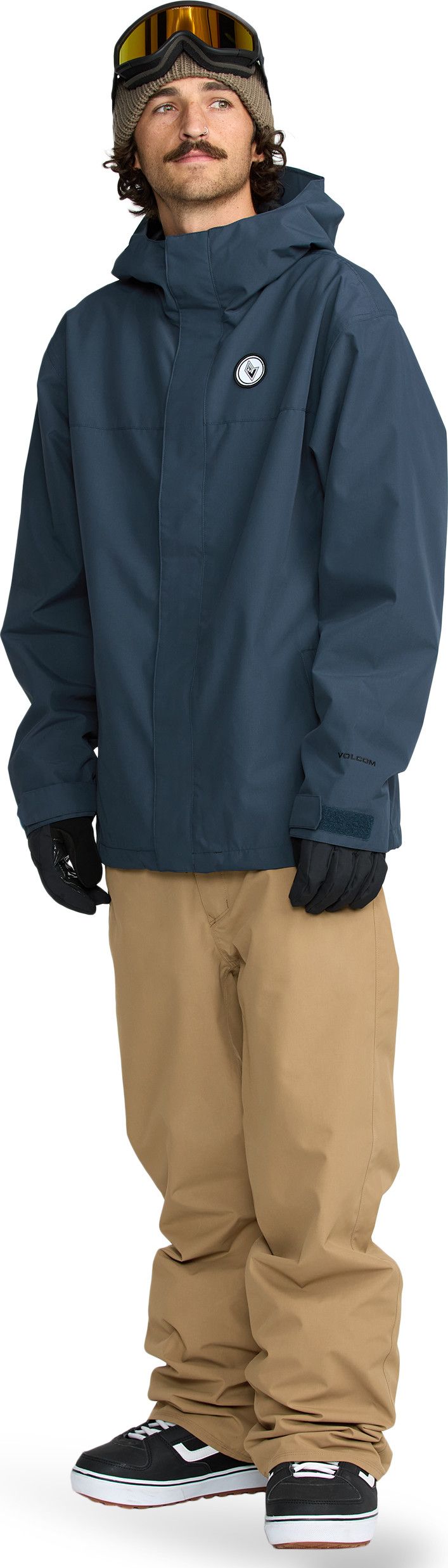 Volcom Men's Buckthreeeighty Jacket Deep Blue Volcom Volcom Men's Buckthreeeighty Jacket Deep Blue Volcom