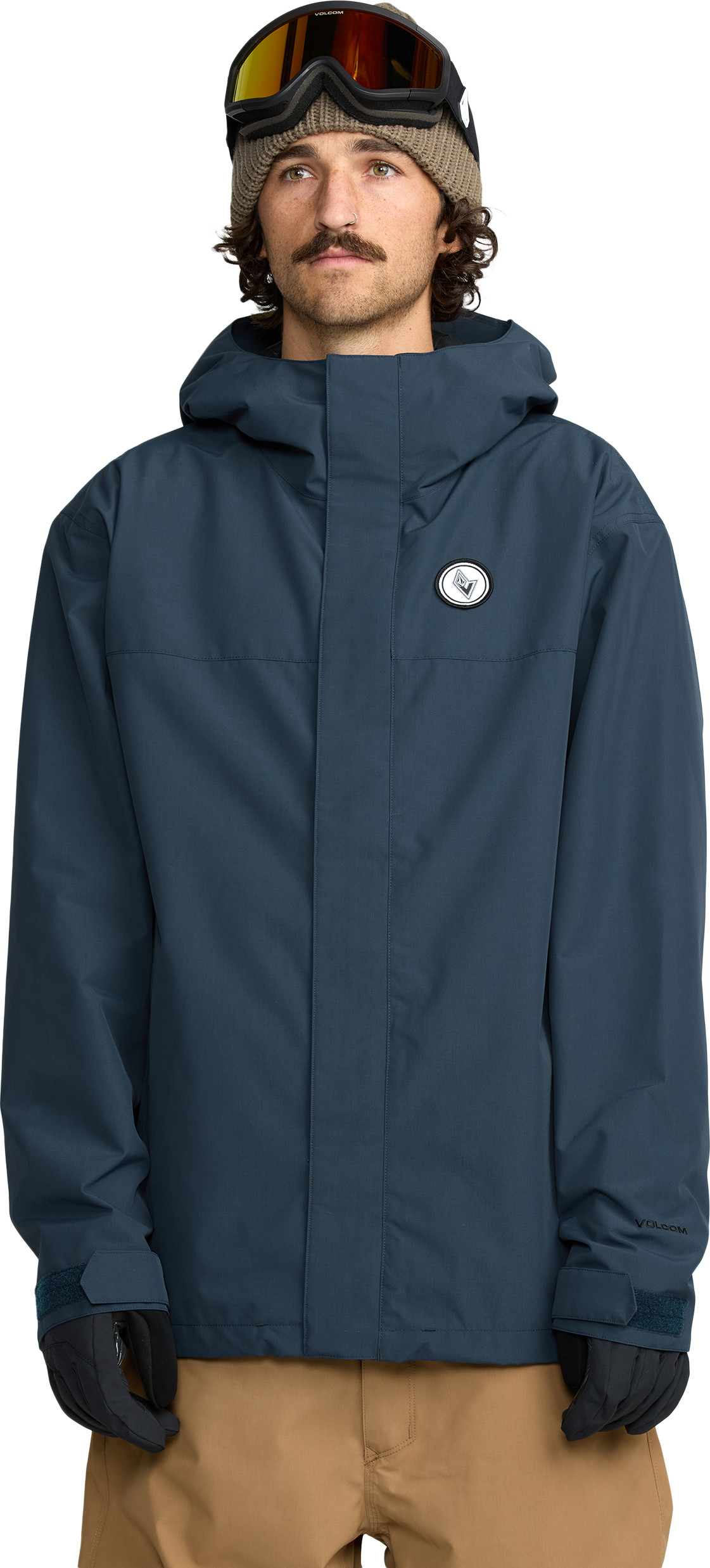 Volcom Men's Buckthreeeighty Jacket Deep Blue