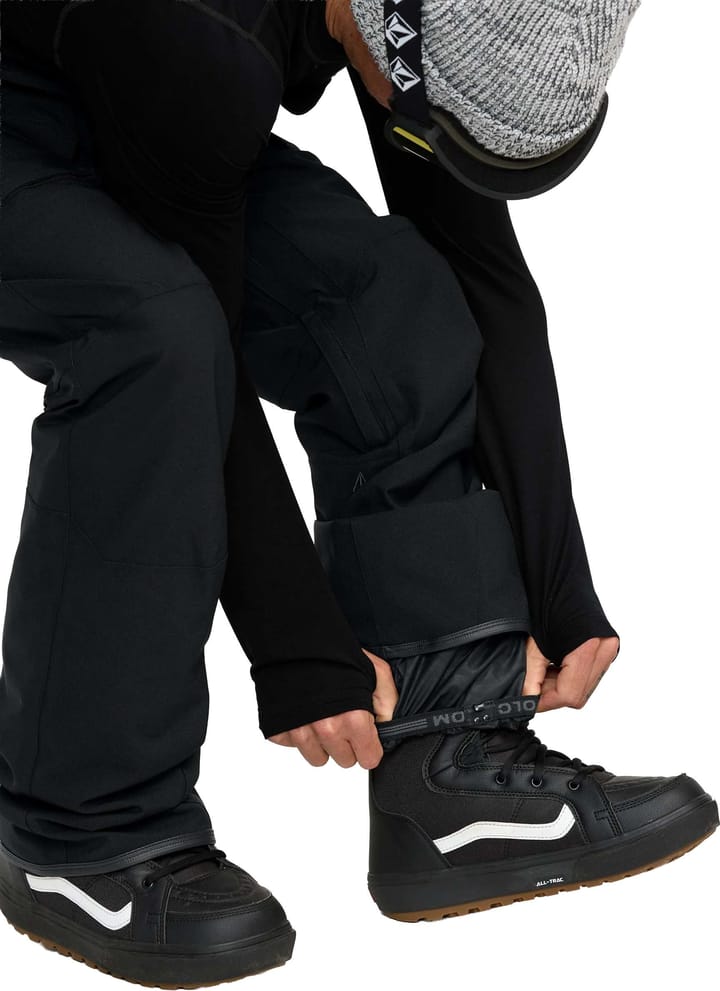 Volcom Men's Roan Bib Overall Black Volcom