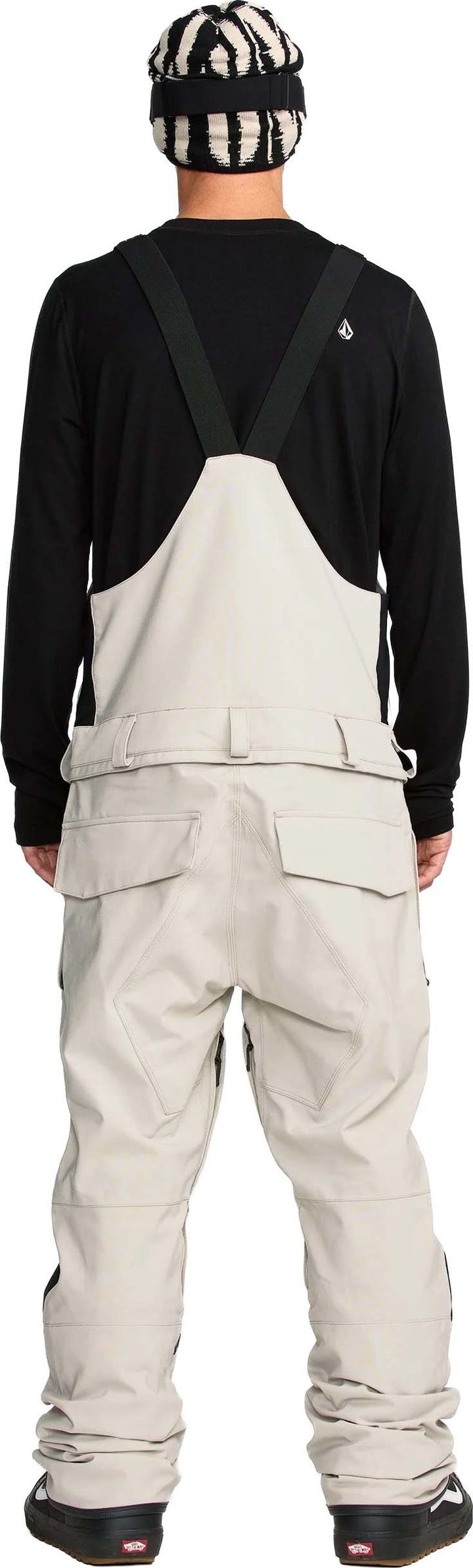 Volcom Men's Roan Bib Overall Stone Volcom