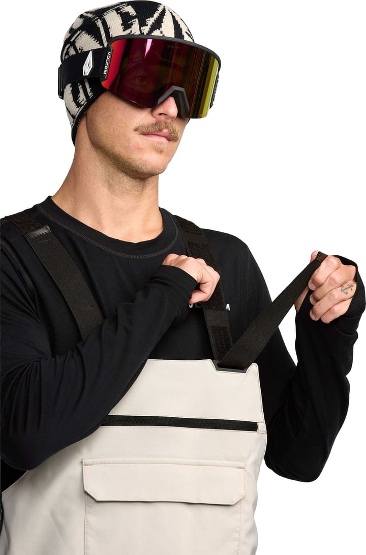 Volcom Men's Roan Bib Overall Stone Volcom