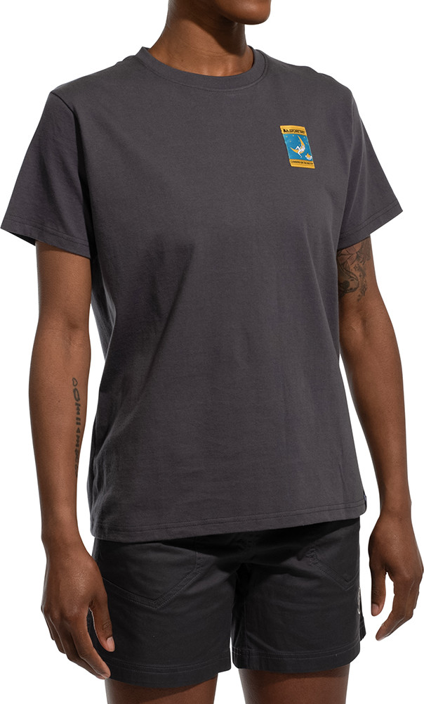 La Sportiva Women's Moon Climb T-Shirt Onyx T-shirts M