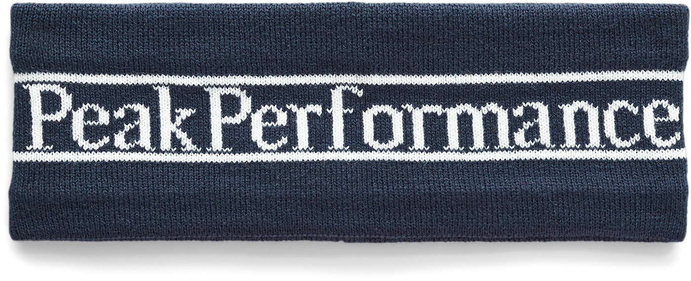 Peak Performance Pow Headband Blue Shadow/offwhite/