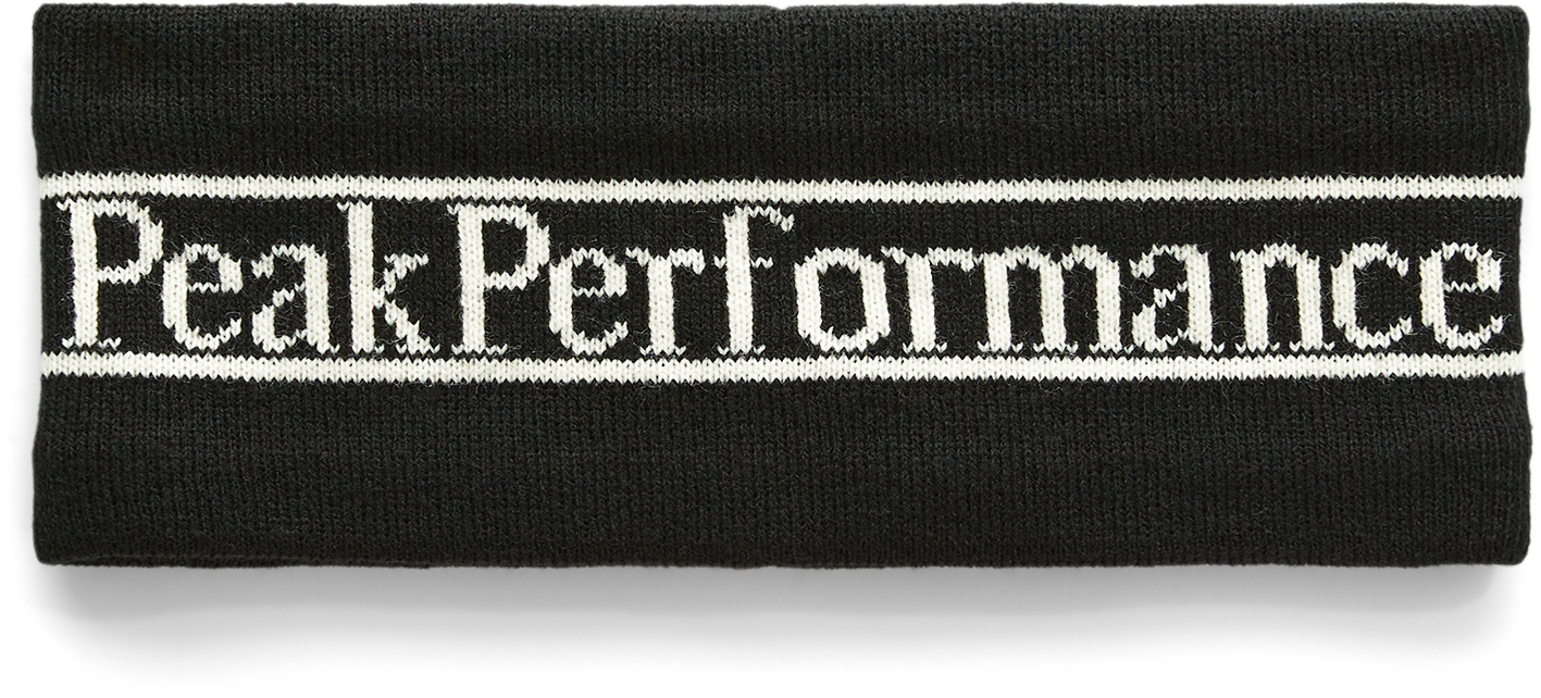 Peak Performance Pow Headband Black/vintage White/