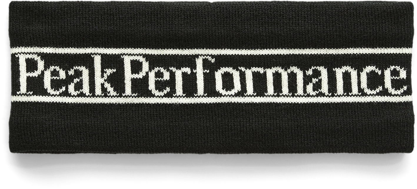 Peak Performance Pow Headband Black/vintage White/
