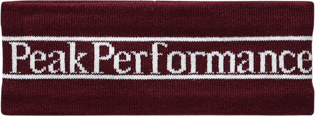 Peak Performance Pow Headband Porto/offwhite/