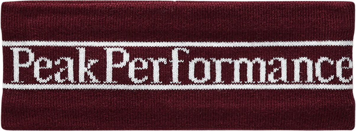 Peak Performance Pow Headband Porto/offwhite/