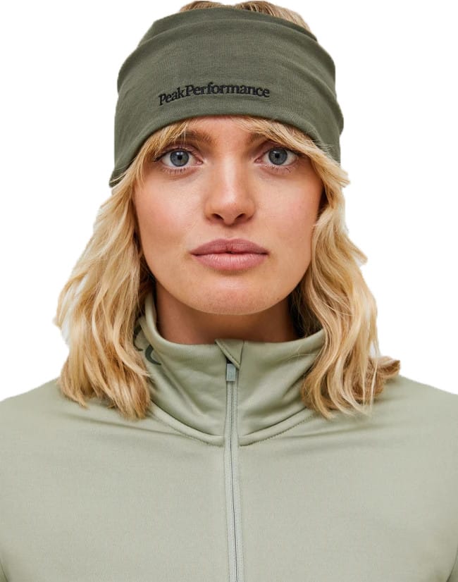 Peak Performance Progress Headband Pine Needle Peak Performance