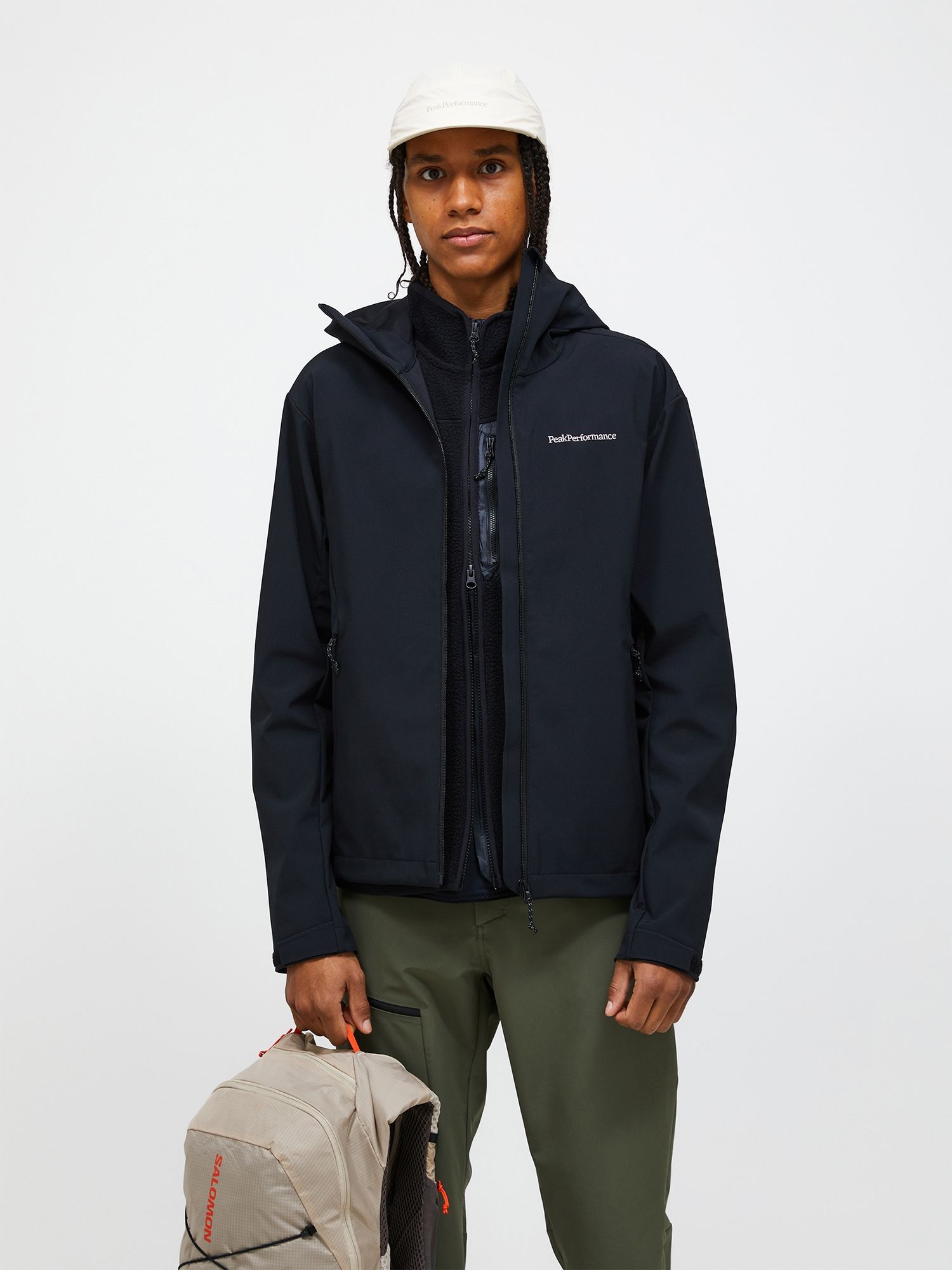 Peak Performance Men's Explore Hood Jacket Black
