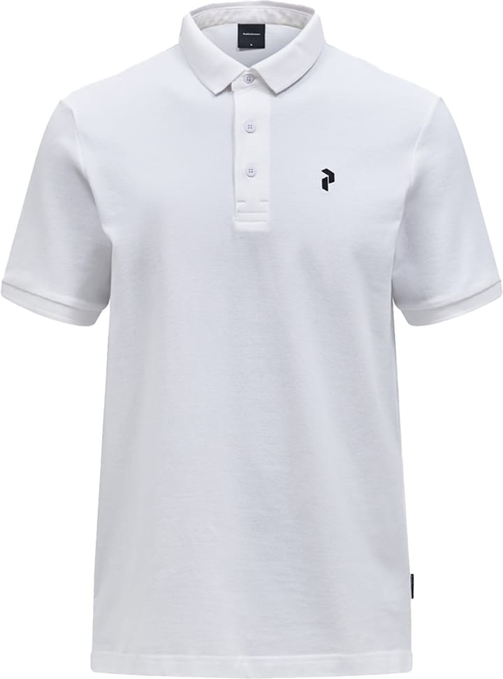 Peak Performance Men's Classic Cotton Polo White Peak Performance