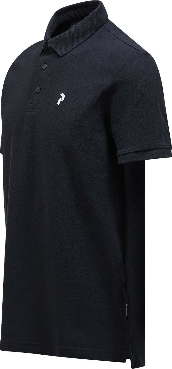 Peak Performance Men's Classic Cotton Polo Black Peak Performance