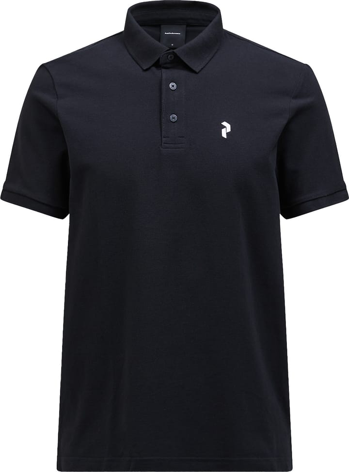 Peak Performance Men's Classic Cotton Polo Black Peak Performance