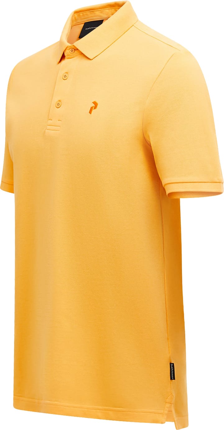 Peak Performance Men's Classic Cotton Polo Blazing Orange Peak Performance