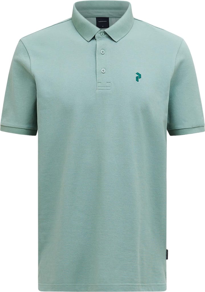 Peak Performance Men's Classic Cotton Polo Green Valley Peak Performance