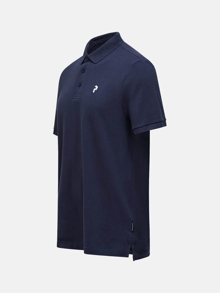 Peak Performance Men's Classic Cotton Polo Blue Shadow Peak Performance